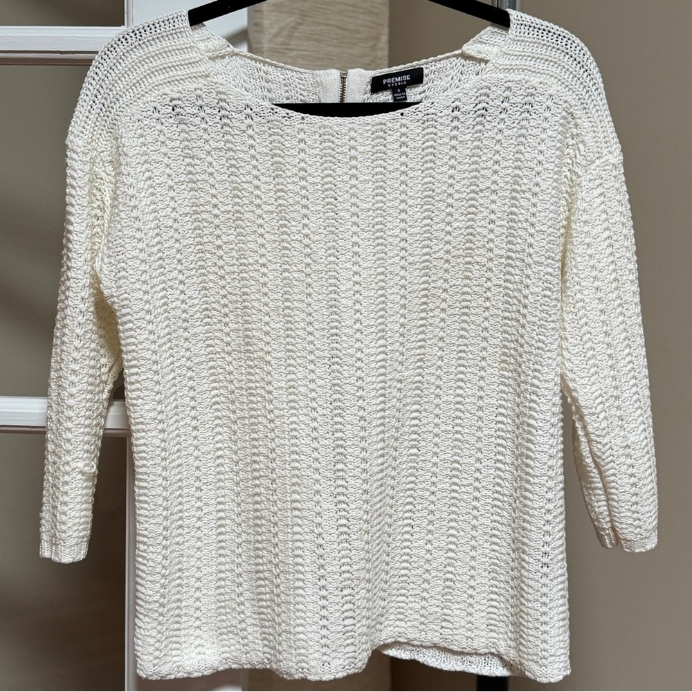 Premise Ivory Knit Sweater